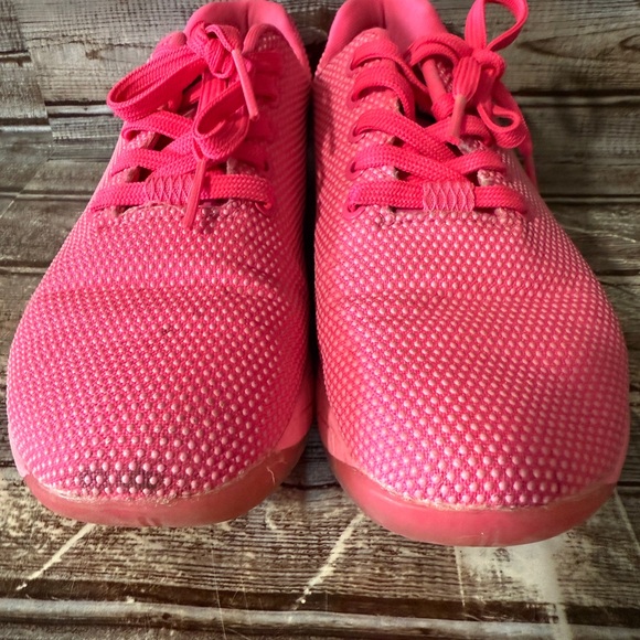 Vibrant Pink Low-Top Athletic Sneakers with Breathable Mesh NoBull Mens size 6 - Picture 5 of 8
